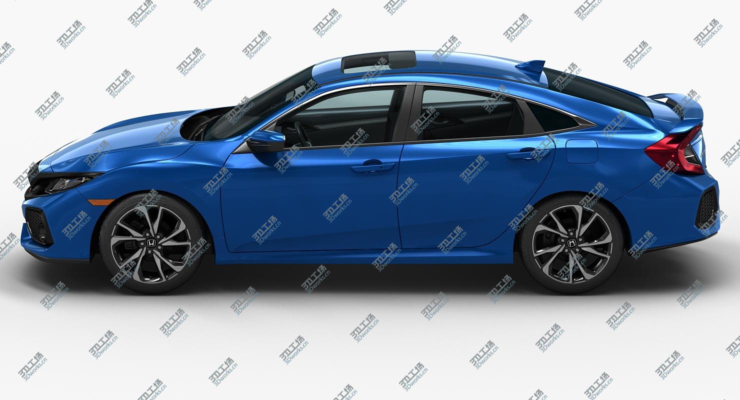 images/goods_img/202104091/2017 Honda Civic Sedan 3D model/3.jpg